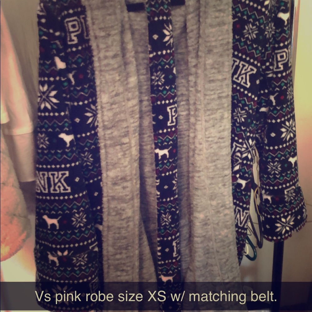 Hoodies/ pullovers, vest, and robe.